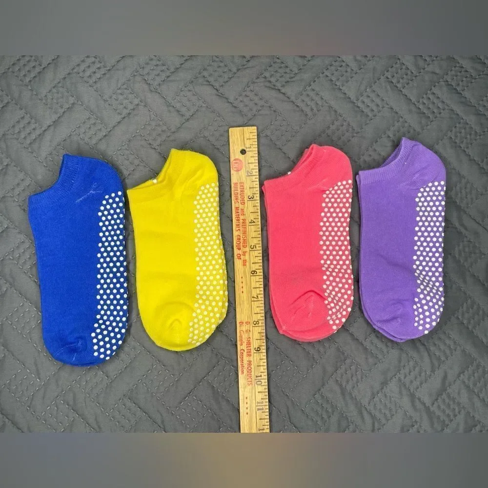 Vibrant Ankle Grip Socks Set